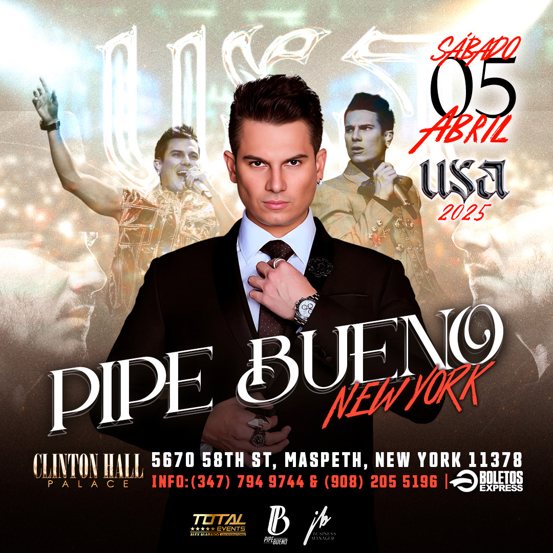 PIPE BUENO EN CONCIERTO, NY!!