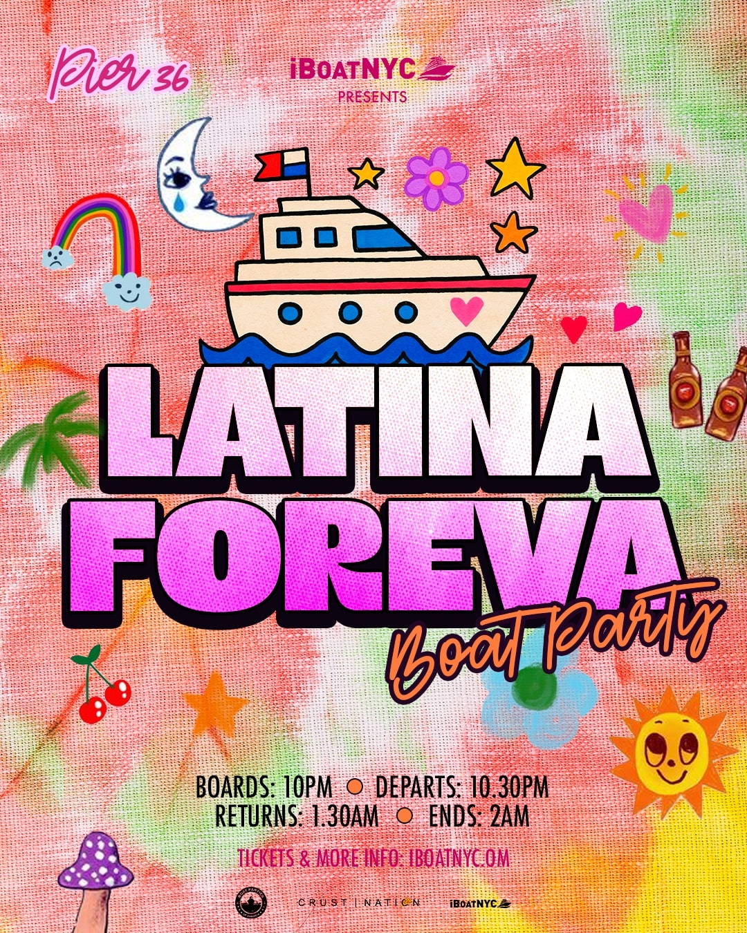 LATINA FOREVA - Latin & Reggaeton Karol G Boat Party