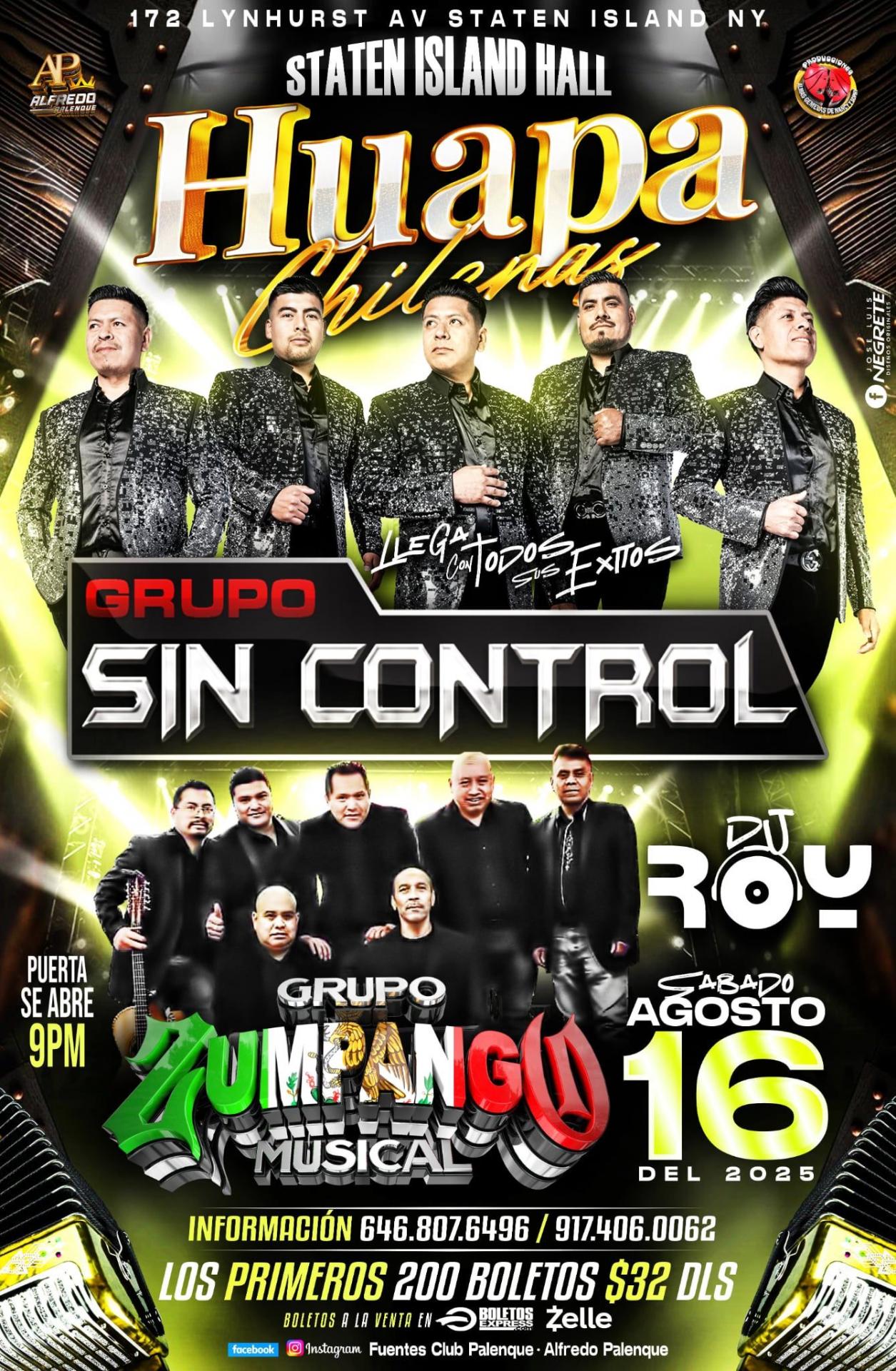 GRUPO SIN CONTROL & GRUPO ZAMPANGO