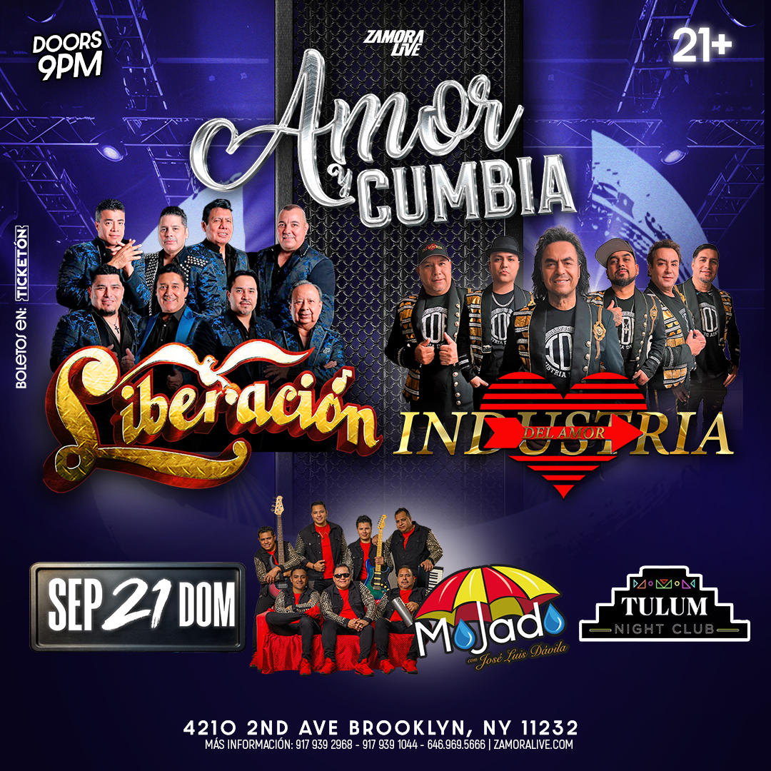 Buy tickets for LIBERACION, INDUSTRIA DEL AMOR Y MOJADO LIBERACION, INDUSTRIA DEL AMOR Y MOJADO