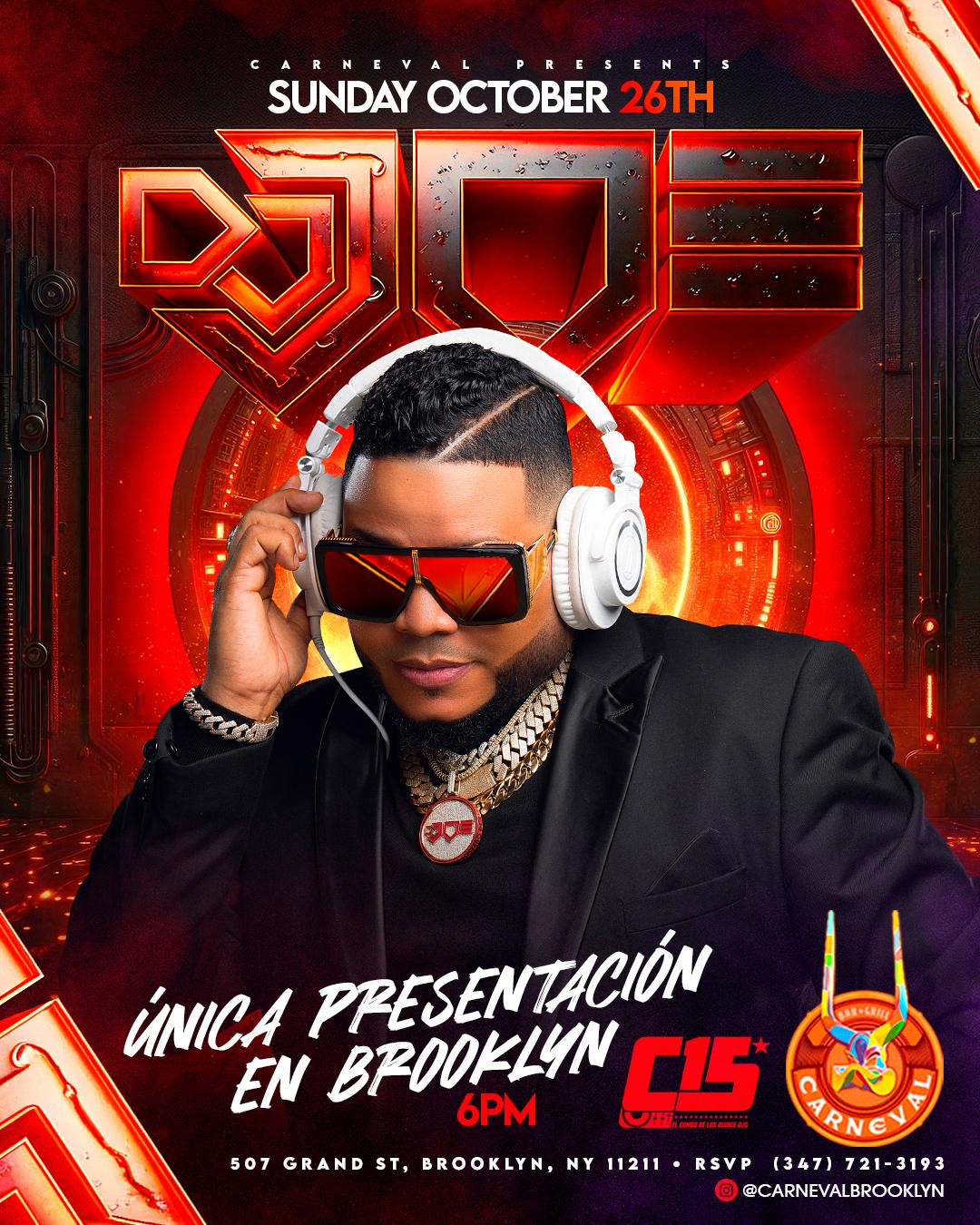 Buy tickets for DJ JOE DJ JOE
