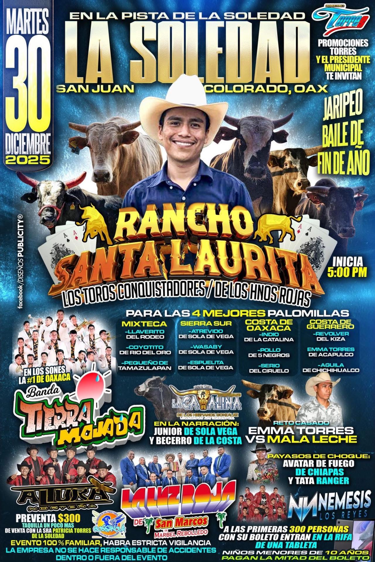 BANDA TIERRA MOJADA | ALUKA | LA LUZ ROJA | NEMESIS