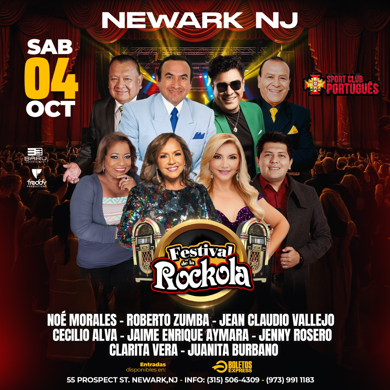 FESTIVAL DE LA ROCKOLA EN NEW JERSEY