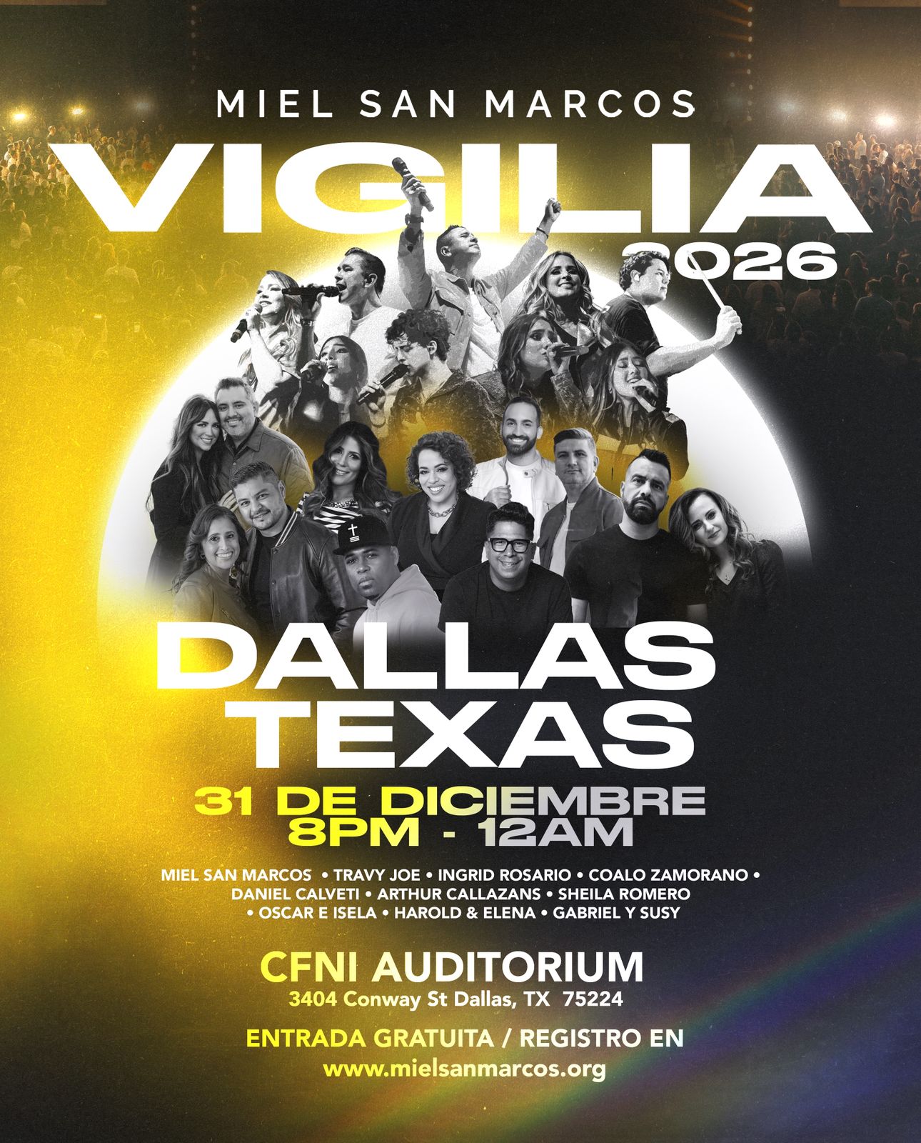Buy tickets for MIEL SAN MARCOS - VIGILIA 2026 MIEL SAN MARCOS - VIGILIA 2026