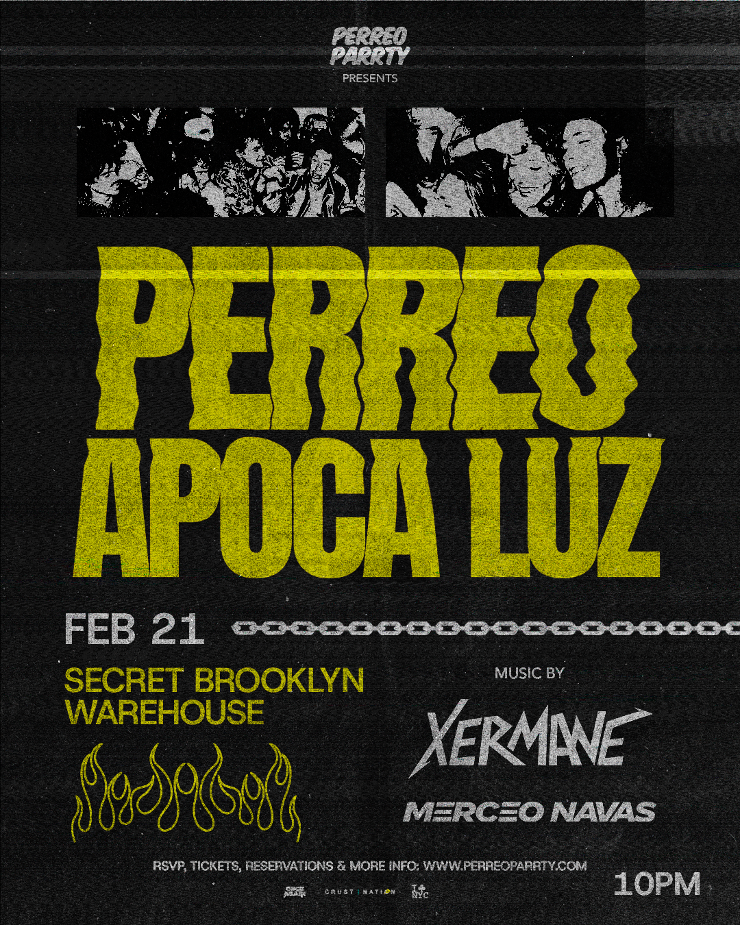 Buy tickets for PERREO APOCA LUZ - Reggaeton Warehouse Rave Party, 18+ PERREO APOCA LUZ - Reggaeton Warehouse Rave Party, 18+