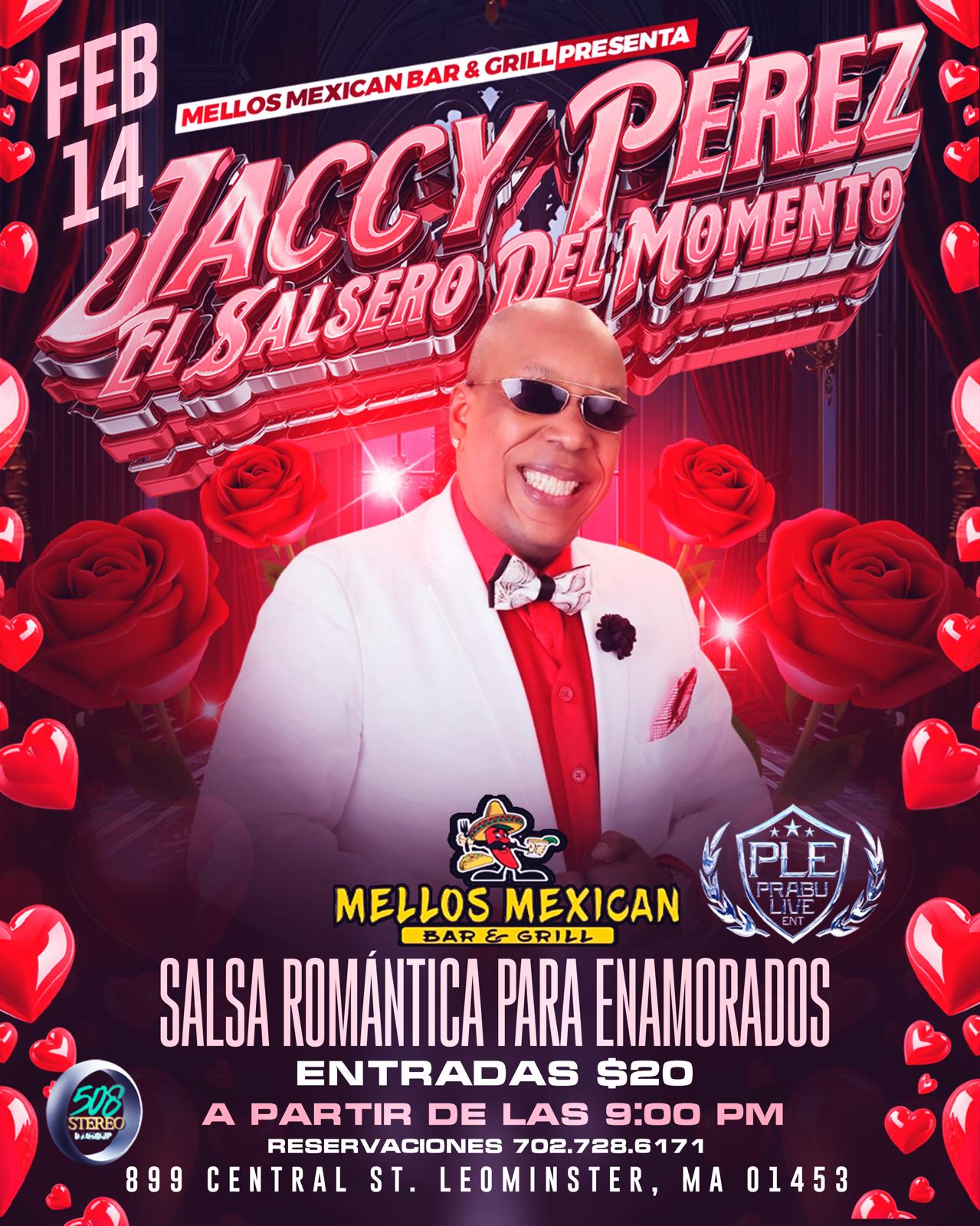 Buy tickets for JACCY PEREZ EL SALSERO DEL MOMENTO JACCY PEREZ EL SALSERO DEL MOMENTO