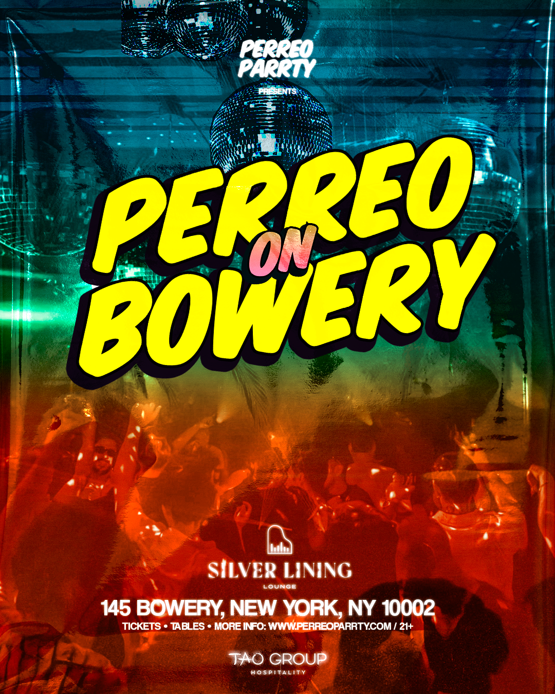 PERREO ON BOWERY - Latin & Reggaeton Party at Silver Lining