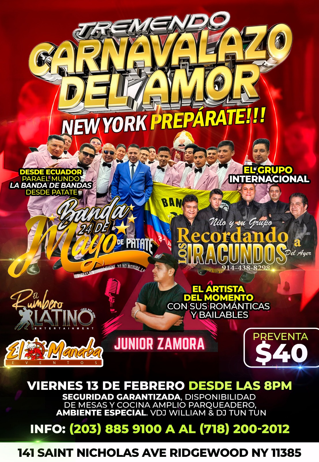 Buy tickets for TREMENDO CARNAVALAZO DEL AMOR TREMENDO CARNAVALAZO DEL AMOR