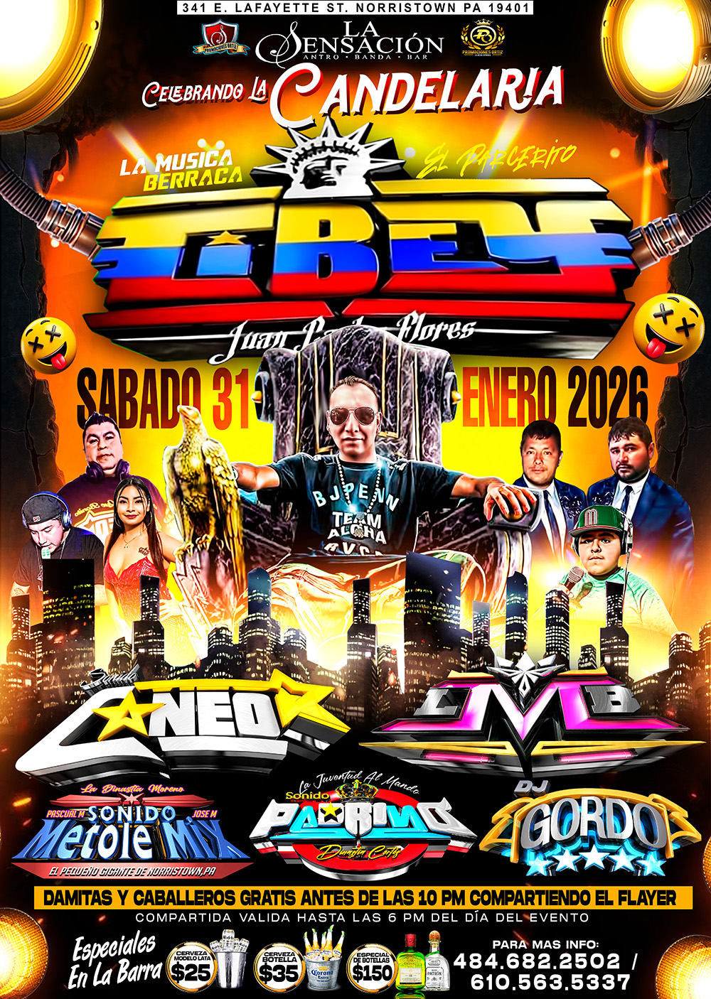 Buy tickets for SONIDO CIBEY | SONIDO CANEO | SONIDO LMB SONIDO CIBEY | SONIDO CANEO | SONIDO LMB