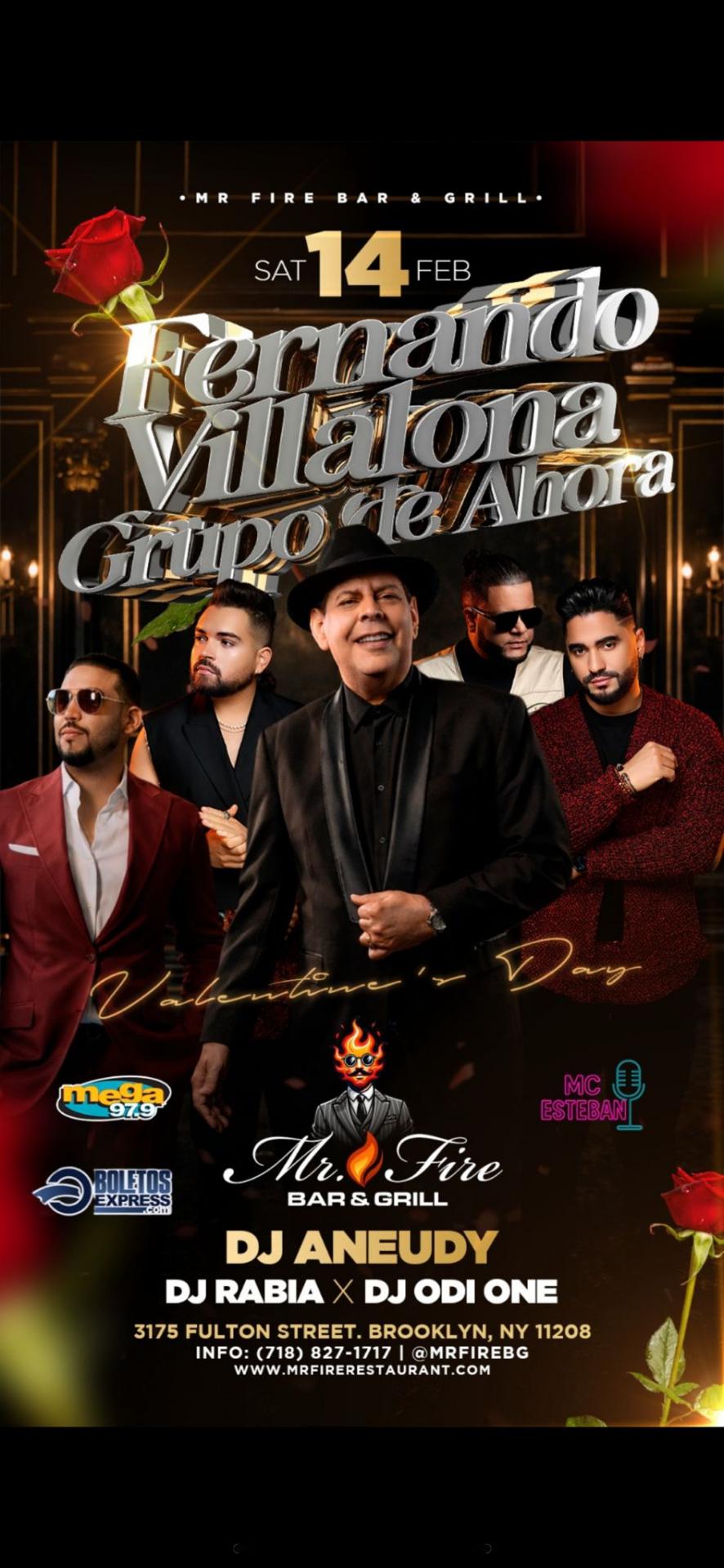 Buy tickets for FERNANDITO VILLALONA Y EL GRUPO D' AHORA FERNANDITO VILLALONA Y EL GRUPO D' AHORA