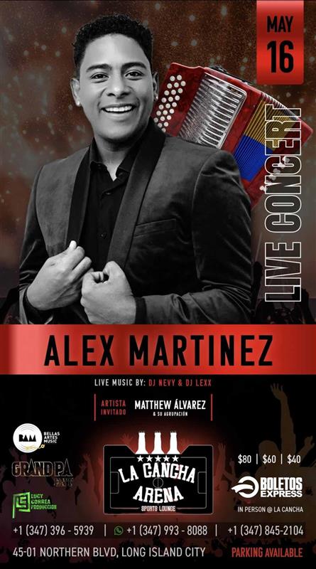 ALEX MARTINEZ EN NYC