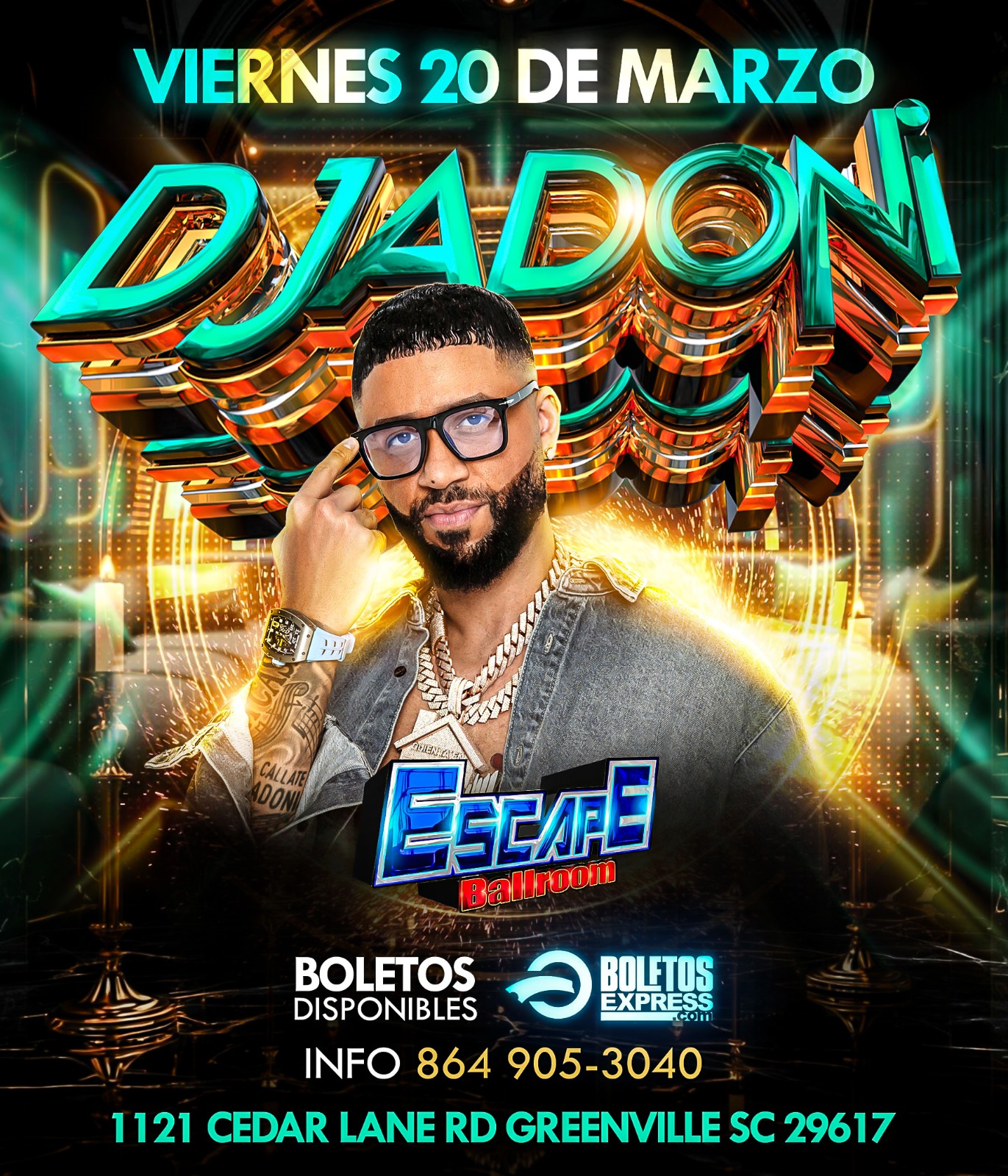 Buy tickets for DJ ADONI DJ ADONI