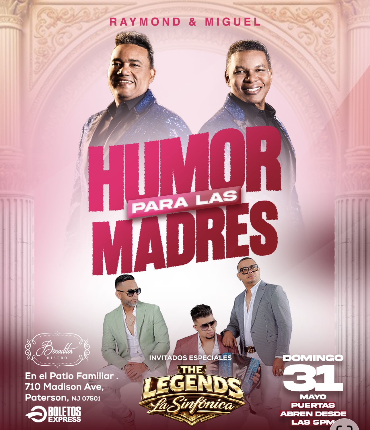 Raymond & Miguel “Los Reyes Del Humor”