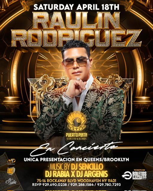 Buy tickets for RAULIN RODRIGUEZ RAULIN RODRIGUEZ