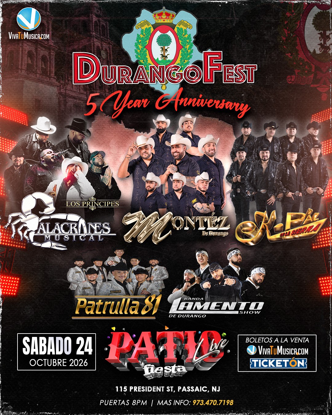 DURANGO FEST. 5 YEARS ANEVERSARY