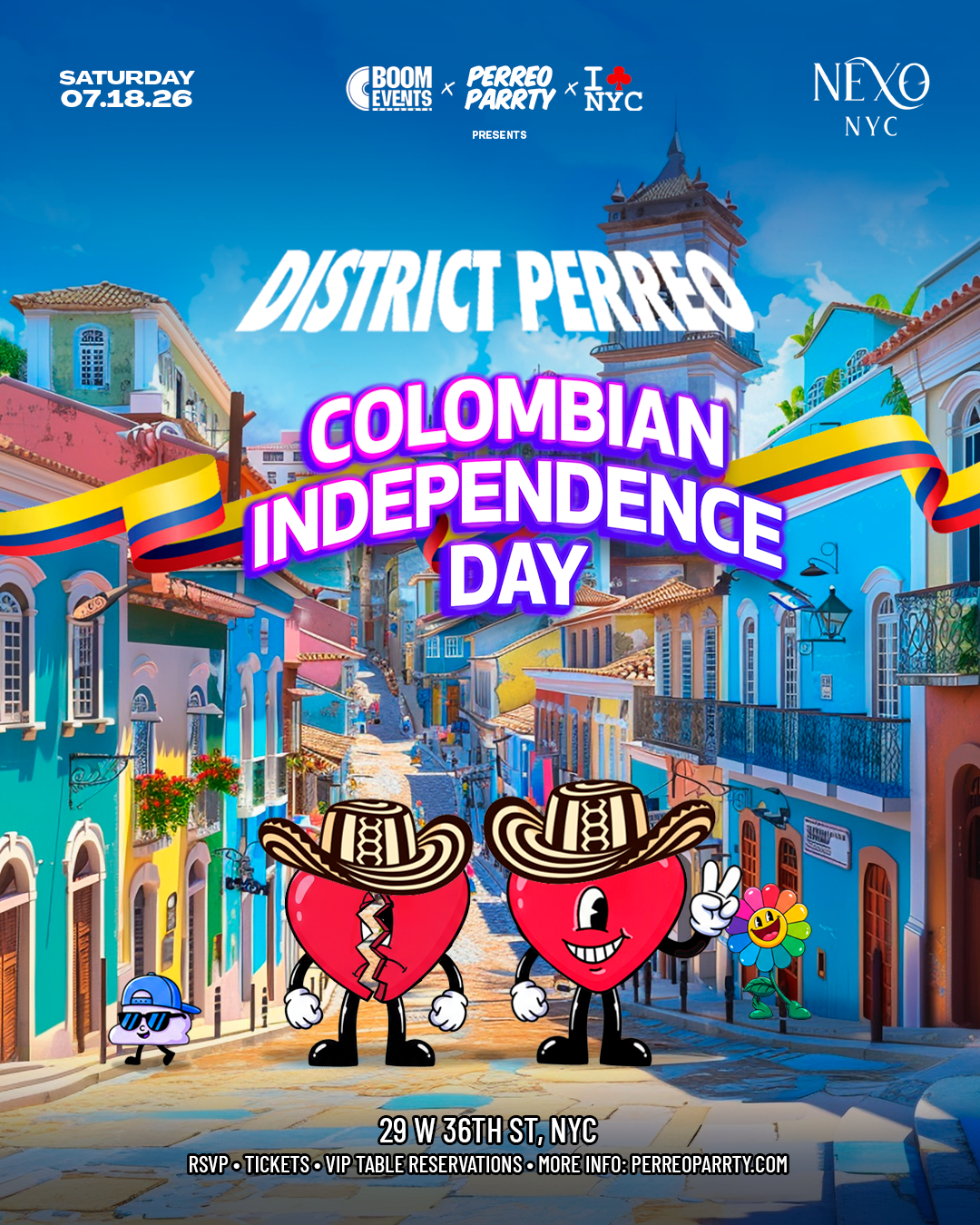 Buy tickets for Colombian Independence Day Reggaeton Party at Nexo NYC Colombian Independence Day Reggaeton Party at Nexo NYC