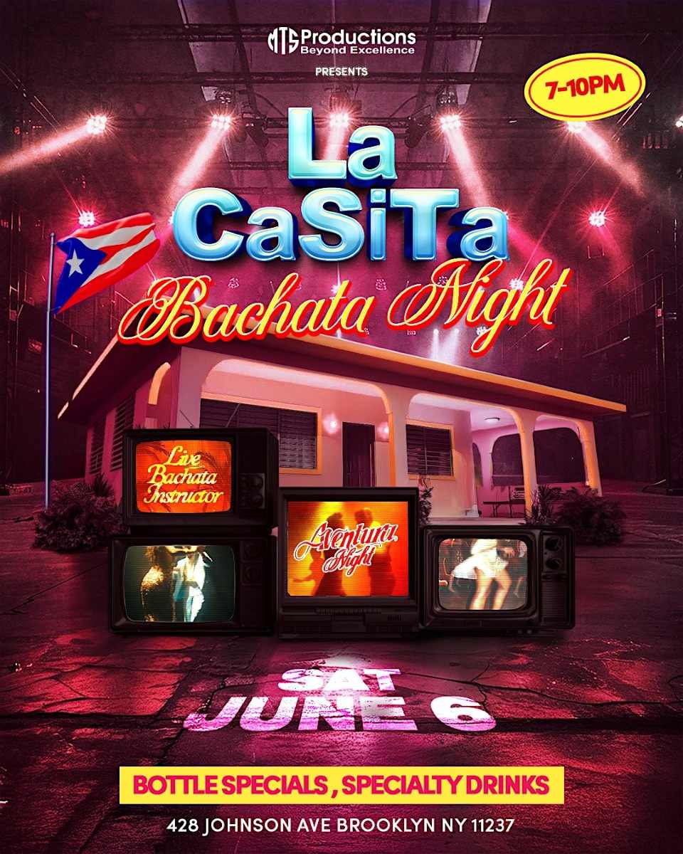 Bachata Day Party Bushwick Brooklyn | La Casita Brooklyn