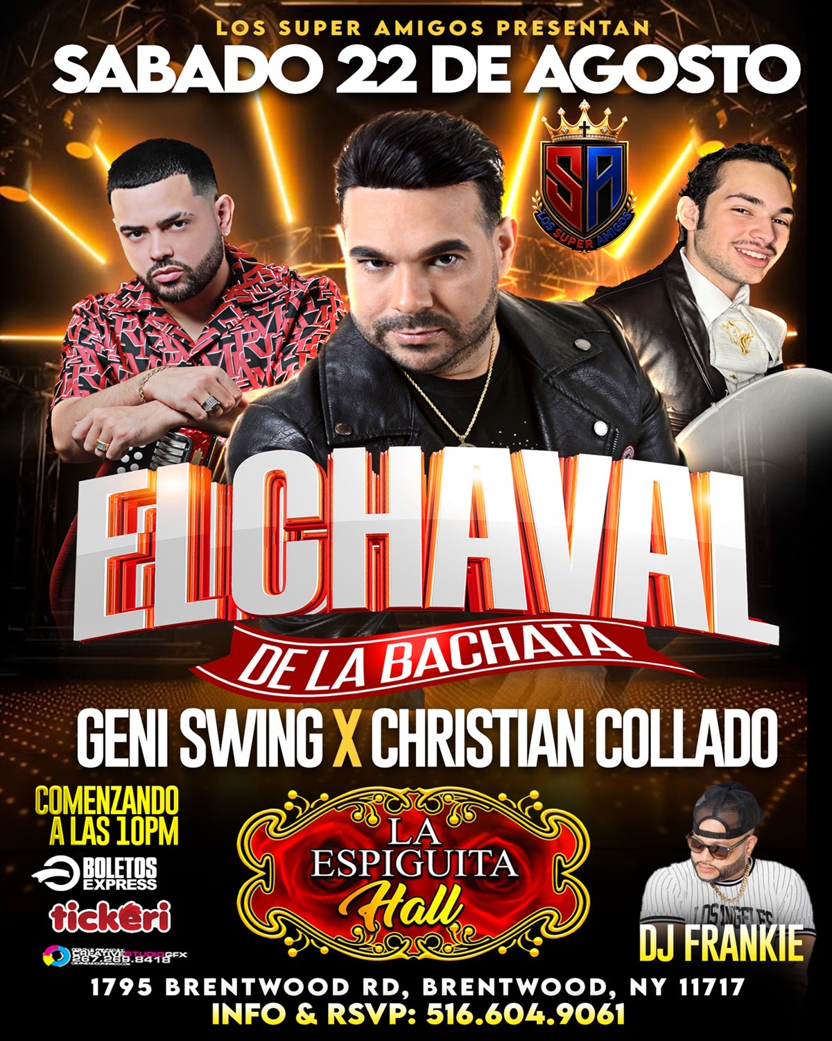 Buy tickets for EL CHAVAL DE LA BACHATA EL CHAVAL DE LA BACHATA