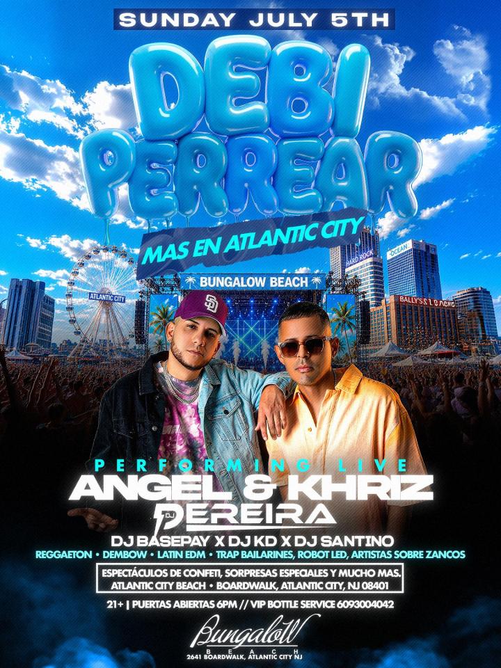 Buy tickets for Debí Perrear Más en Atlantic City: Angel & Khriz Live Debí Perrear Más en Atlantic City: Angel & Khriz Live