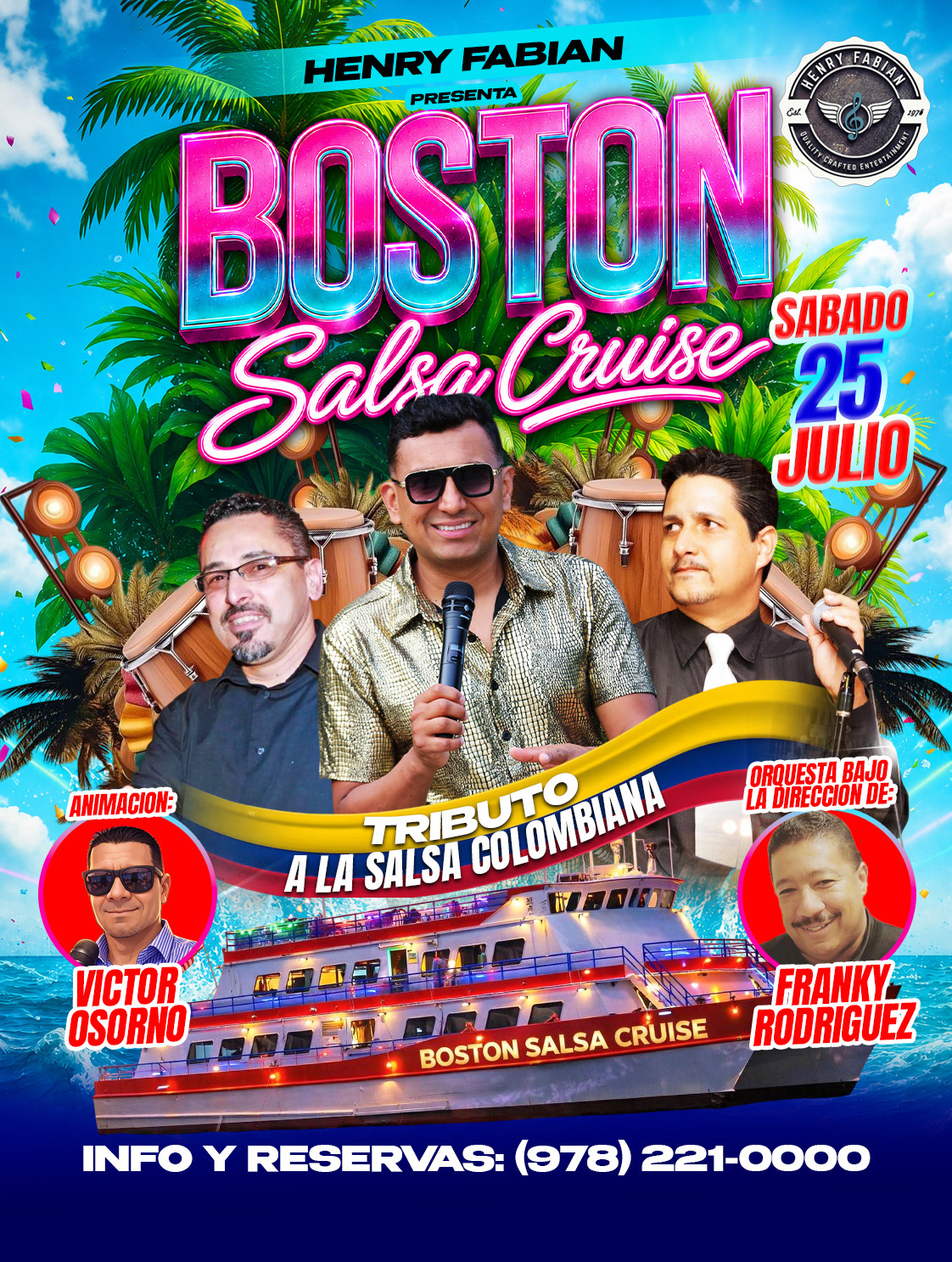 Buy tickets for BOSTON SALSA CRUISE BOSTON SALSA CRUISE