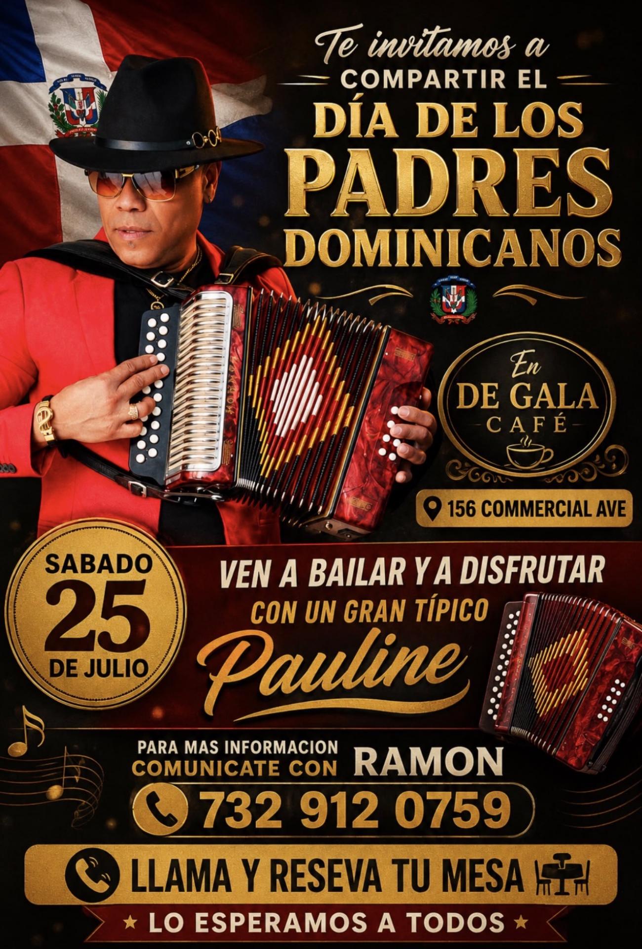 Buy tickets for PAULINE - CELEBRANDO EL DIA DE LOS PADRES DOMINICANOS PAULINE - CELEBRANDO EL DIA DE LOS PADRES DOMINICANOS
