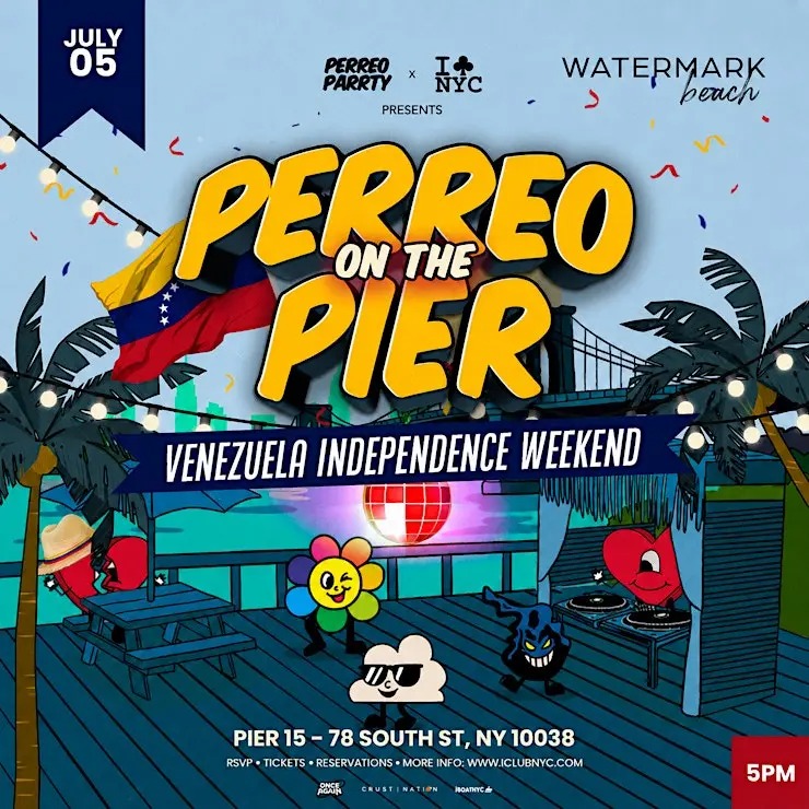 Venezuelan Independence Day Reggaeton Sunset Party