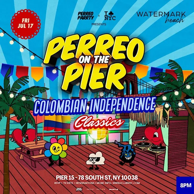 Buy tickets for Colombian Independence Classics Beach Party at Watermark Colombian Independence Classics Beach Party at Watermark