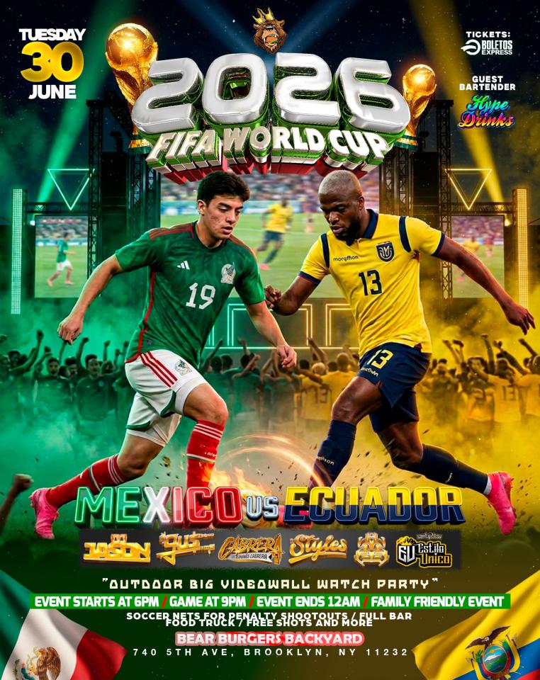 Mexico vs Ecuador Outdoor Watch Party