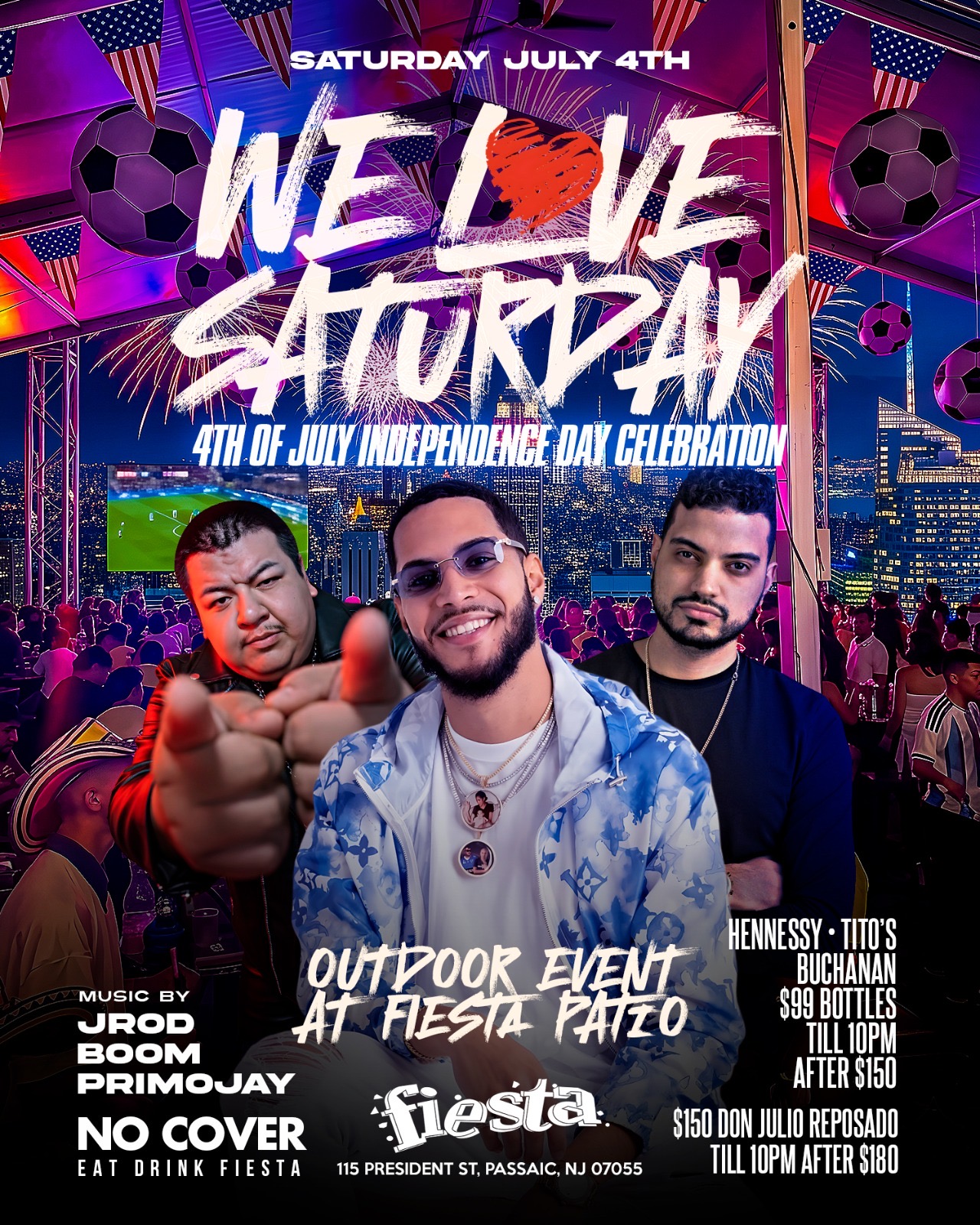 WE LOVED SATURDAY- 4TH OF JULY INDEPENDENCE DAY CELEBRATION
