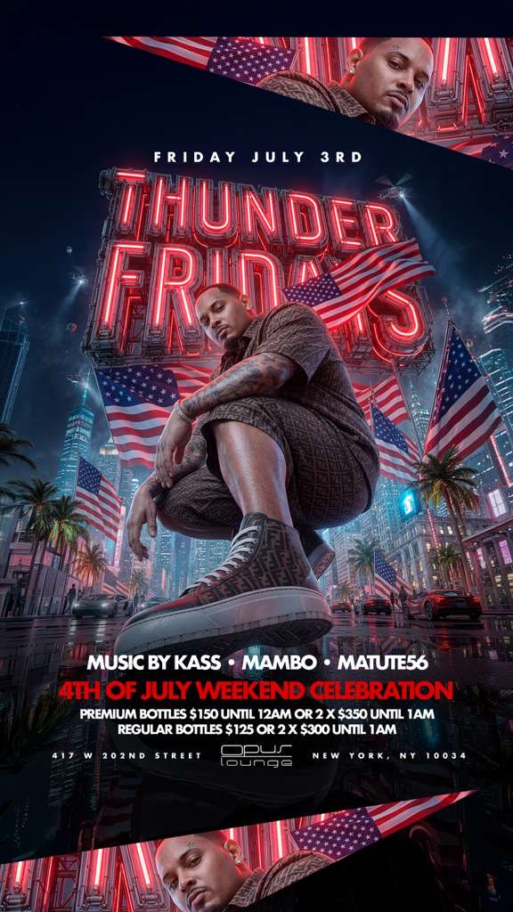 Buy tickets for Thunder Fridays Thunder Fridays