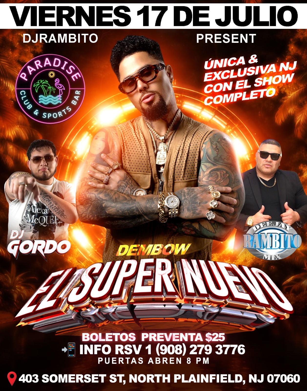 Buy tickets for EL SUPER NUEVO EL SUPER NUEVO