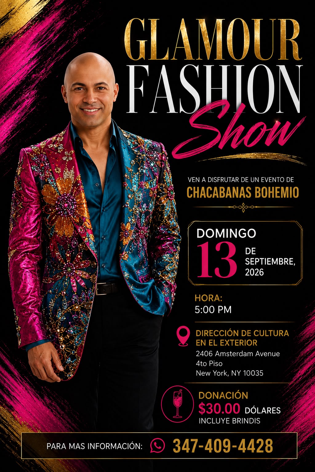 Buy tickets for GLAMOUR FASHION SHOW GLAMOUR FASHION SHOW