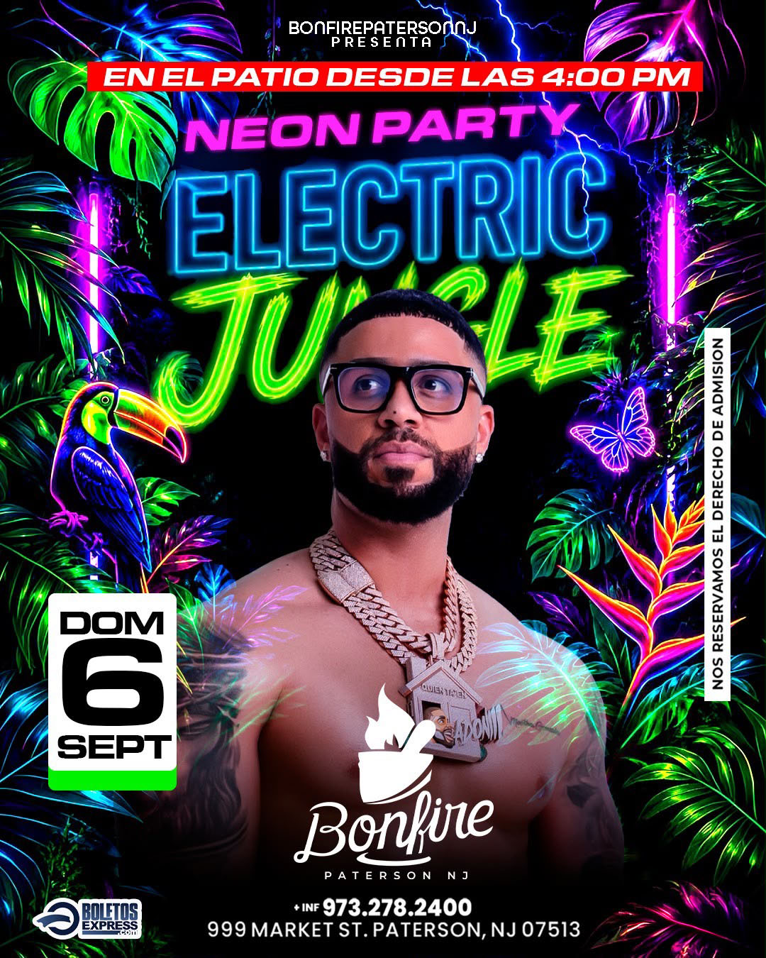 Dj Adoni Neon Party