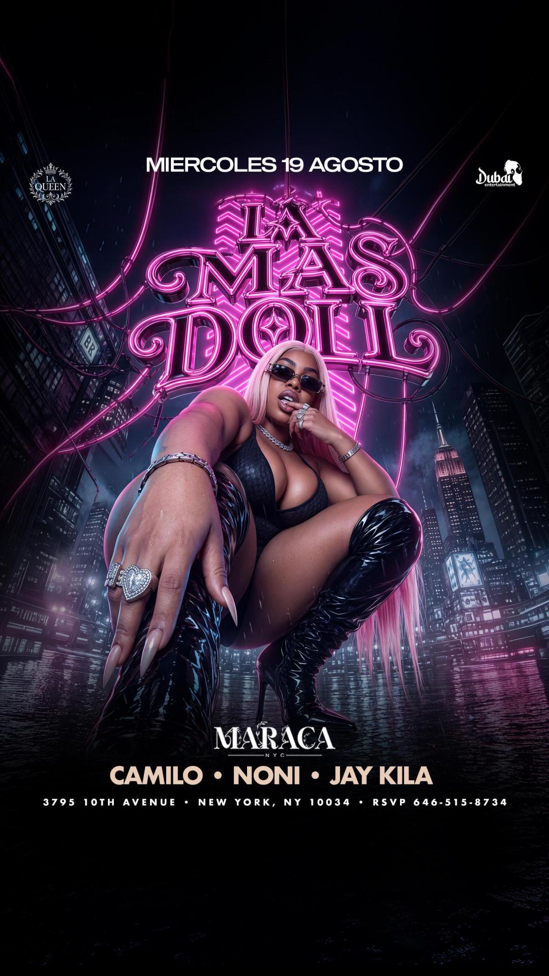 Buy tickets for La más doll La más doll
