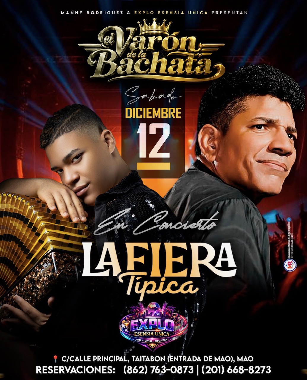 Buy tickets for EL VARON DE LA BACHATA & LA FIERA TIPICA EL VARON DE LA BACHATA & LA FIERA TIPICA