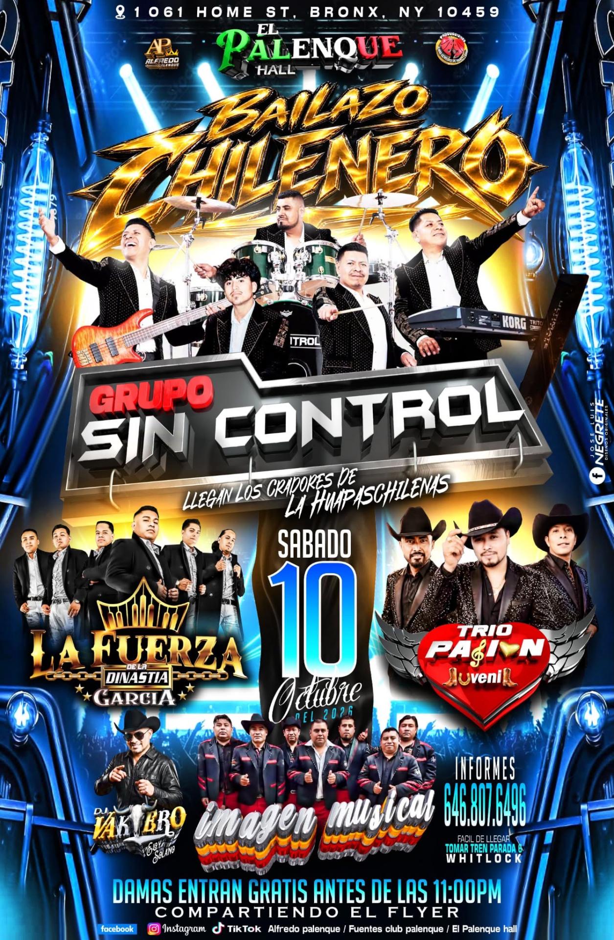 Buy tickets for GRUPO SIN CONTROL GRUPO SIN CONTROL