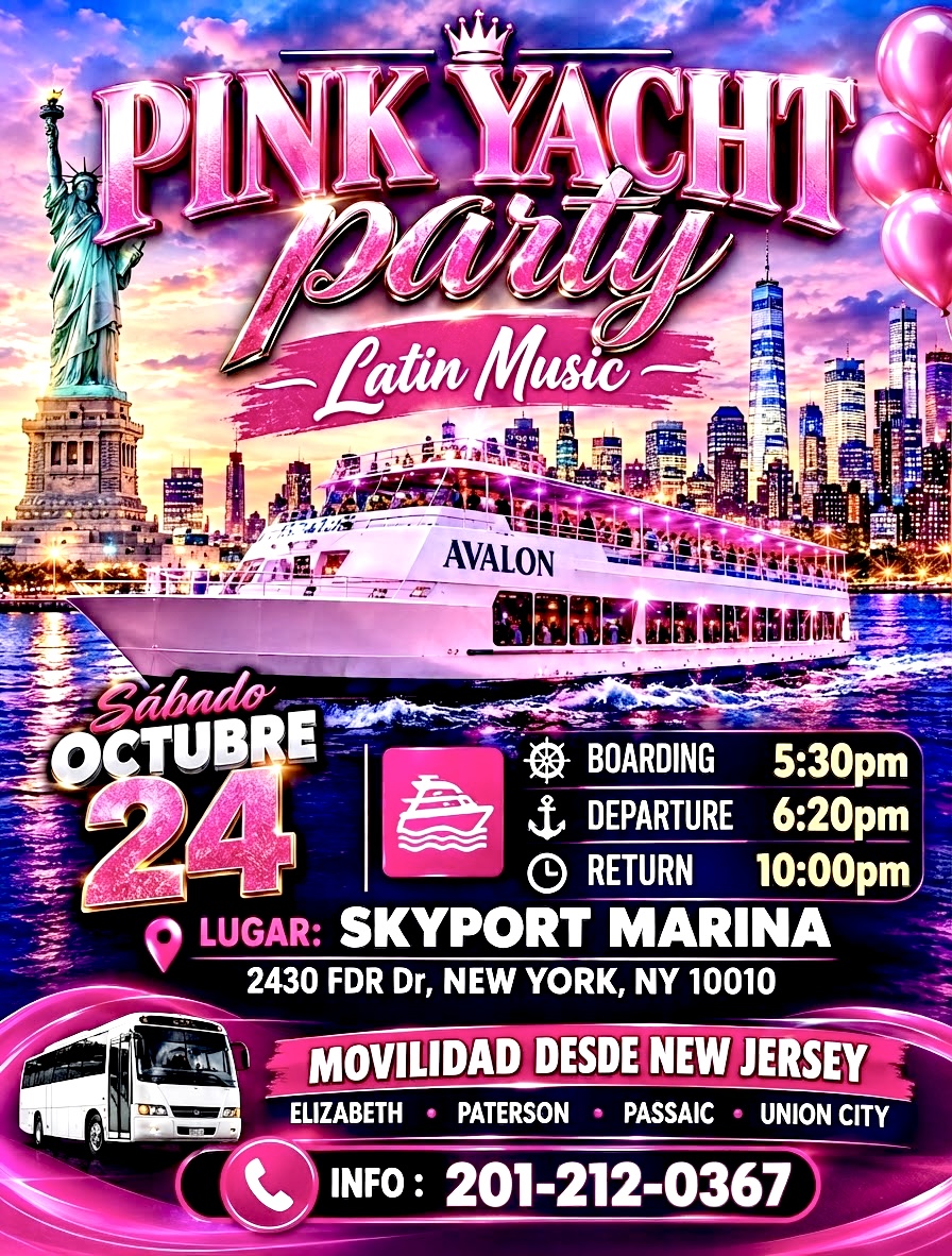 FIESTA EN BARCO - PiNK YACHT PARTY